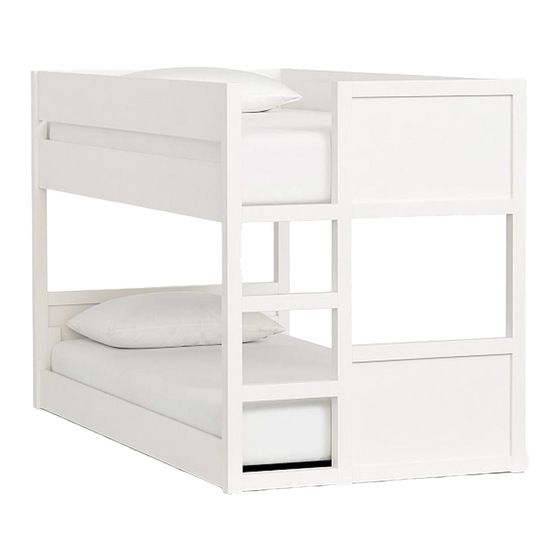 POTTERY BARN KIDS LOW BUNK BED ASSEMBLY MANUAL Pdf Download ManualsLib