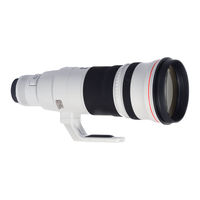 Canon EF300mm F2.8L IS USM Instructions Manual
