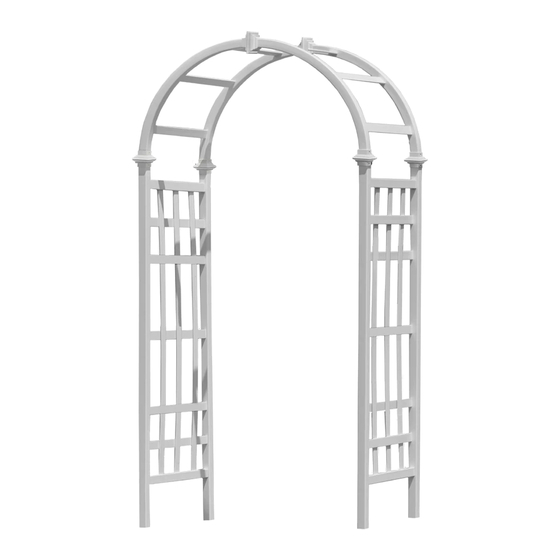 New England Arbors Athens Assembly Instructions