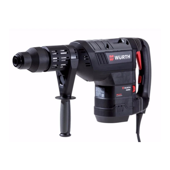 Würth BMH 45-XE Translation Of The Original Operating Instructions