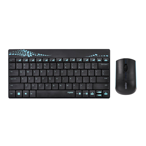 Rapoo 8000 Quick Start Manual
