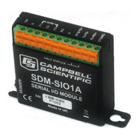 Campbell SDM-SIO1A Instruction Manual
