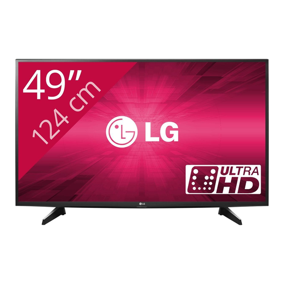 LG 65UH84 Owner's Manual