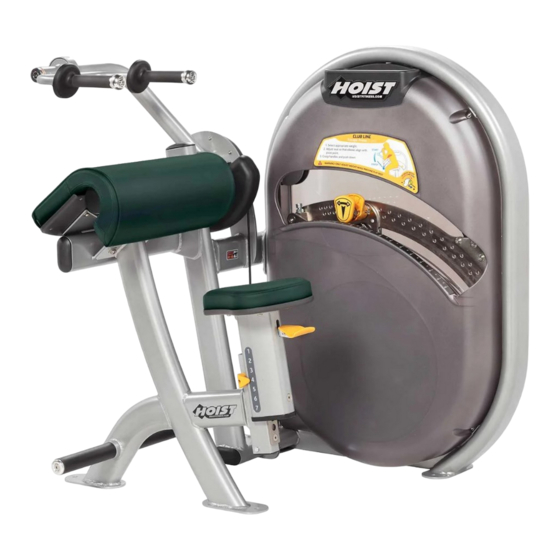 Hoist Fitness CL-3103 User Manual