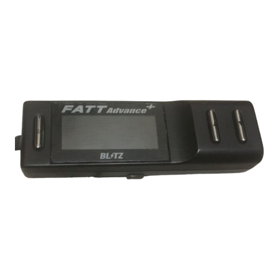 FATT Advance Plus Instruction Manual