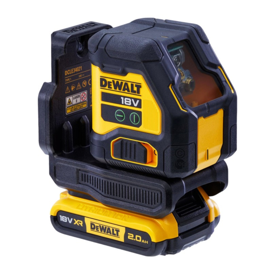 DeWalt DCLE34021 Instruction Manual