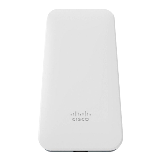 Cisco Meraki MR70 Installation Manual