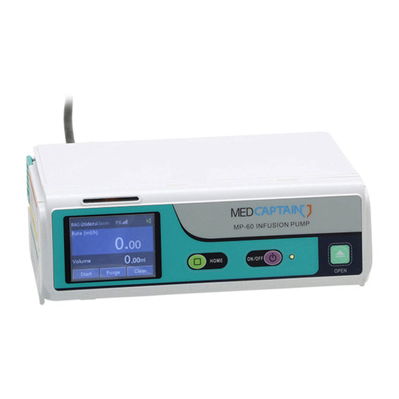 MEDCAPTAIN MP-60 Service Manual