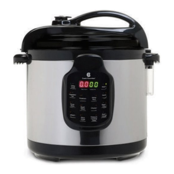CooksEssentials Pressure Cooker Cooking Guide.  Instant pot pressure cooker,  Pressure cooking recipes, Instant pressure cooker