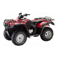 Honda 2003 TRX350TM Fourtrax 350 Owner's Manual