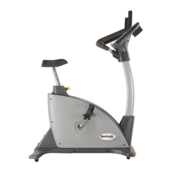 SportsArt Fitness C50U Instruction Manual