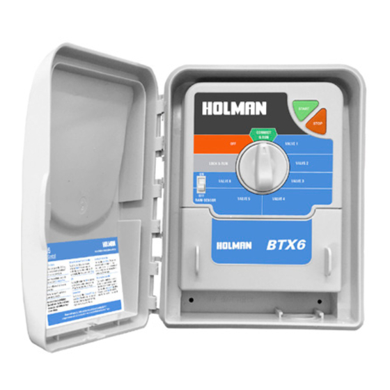 Holman BTX6 Instruction Manual