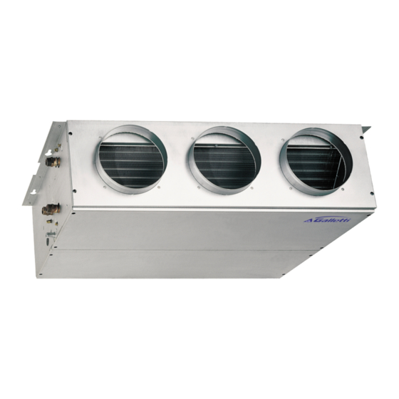 Galletti UTN Series Technical Manual