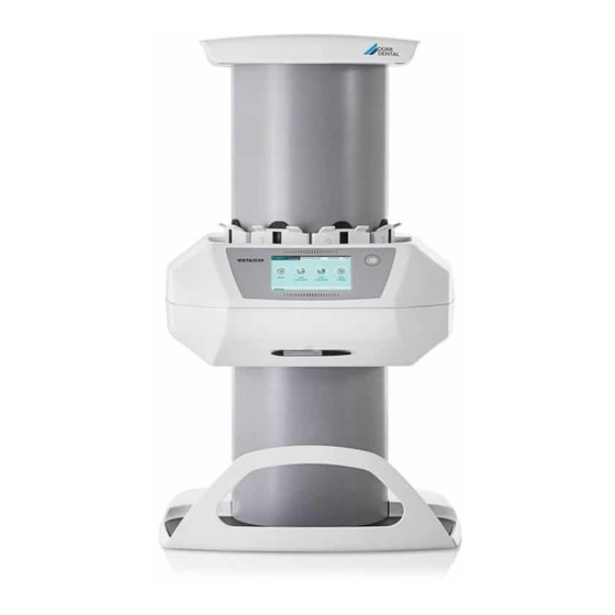 DURR DENTAL VISTASCAN COMBI VIEW INSTALLATION AND OPERATING