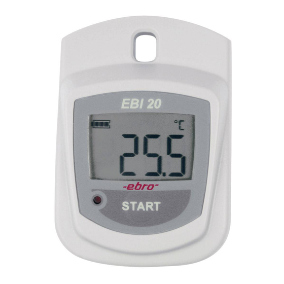 EBRO EBI 20 SERIES MANUAL Pdf Download ManualsLib