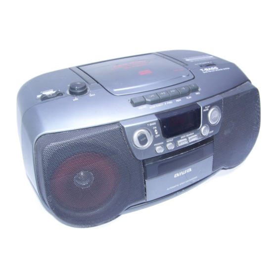 Aiwa CSD-A190 LHL Service Manual