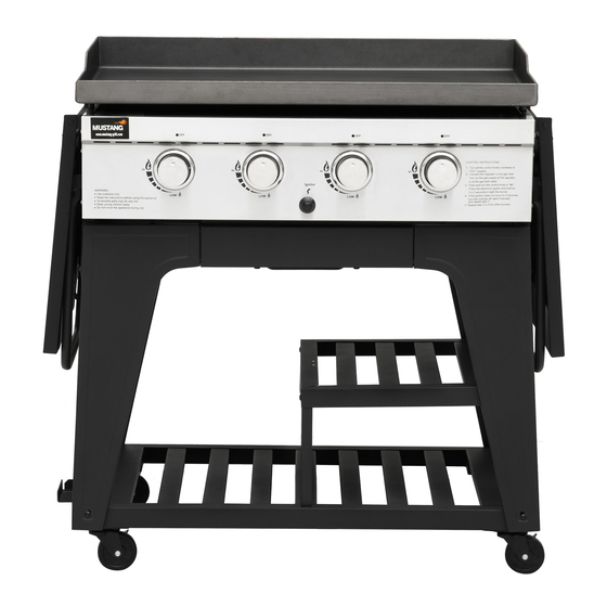 Mustang BBQ PARILA Manual