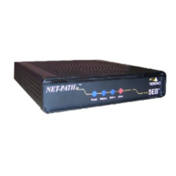 Teltronics SEB NET-PATHm Installation And Operation Manual
