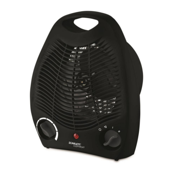 Scarlett comfort SC-FH53012 Instruction Manual