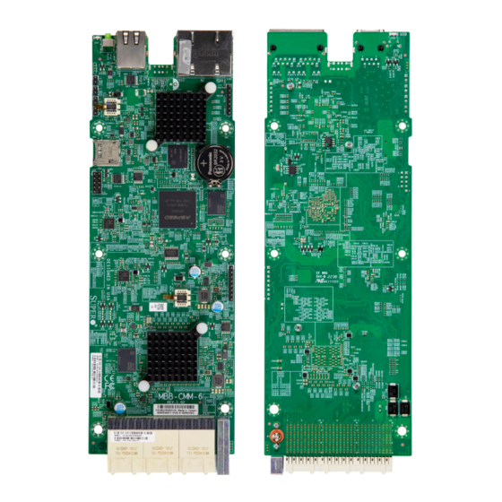 Supermicro MBB-CMM-6 User Manual