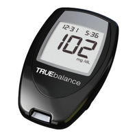 NIPRO Diagnostics True balance Owner's Booklet