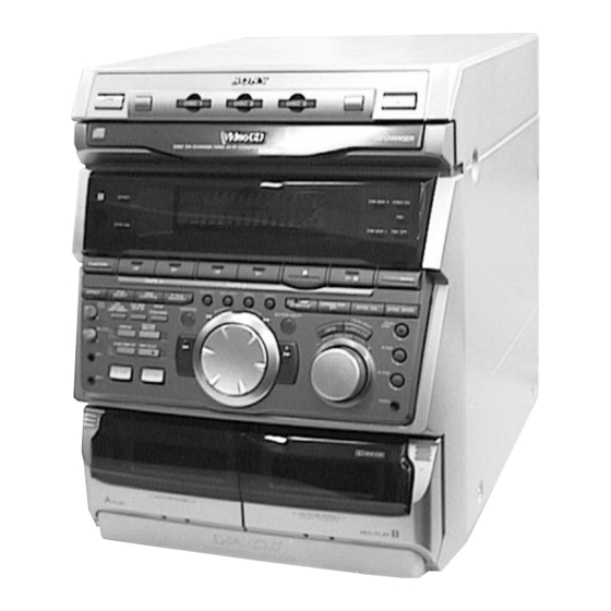 Sony HCD-VX5A Service Manual