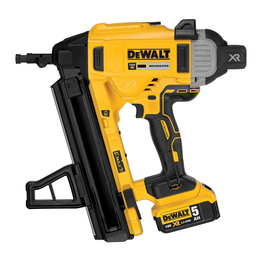 DEWALT DCN890 ORIGINAL INSTRUCTIONS MANUAL Pdf Download | ManualsLib