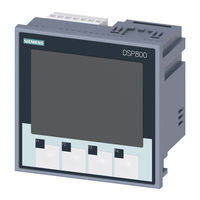 Siemens DSP800 Operating Instructions Manual