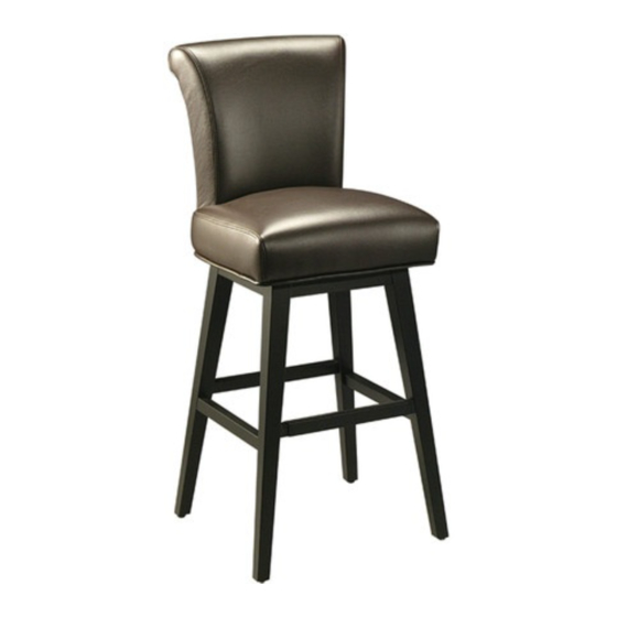 WAYFAIR BAR STOOL BLACK BONDED LEATHER ASSEMBLY INSTRUCTIONS MANUAL Pdf