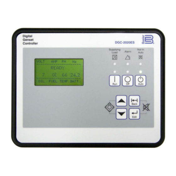 BASLER DGC-2020ES CONFIGURATION INSTRUCTION MANUAL Pdf Download