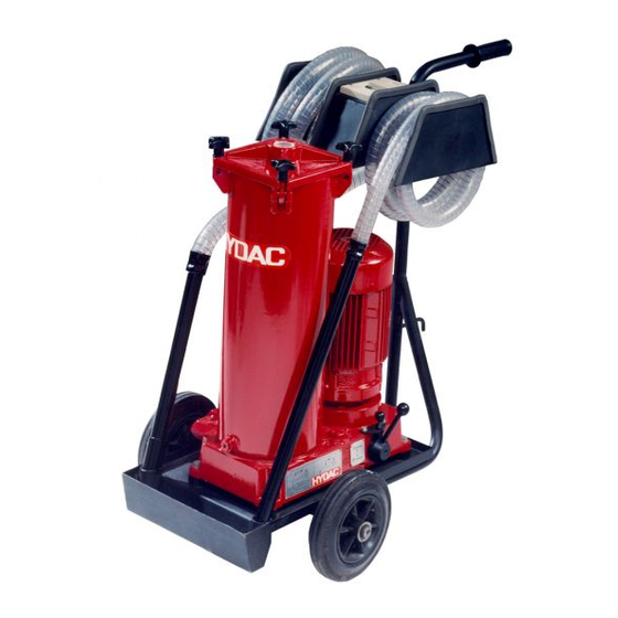 HYDAC FILTER SYSTEMS FILTROMAT OF5 F OPERATING AND MAINTENANCE INSTRUCTIONS MANUAL Pdf Download