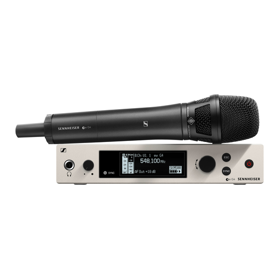 SENNHEISER EVOLUTION WIRELESS G4 
