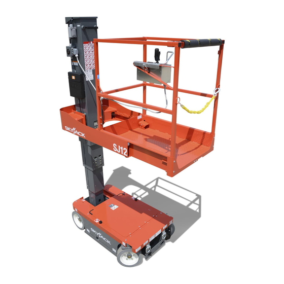 SKYJACK SJ12 OPERATION MANUAL Pdf Download ManualsLib
