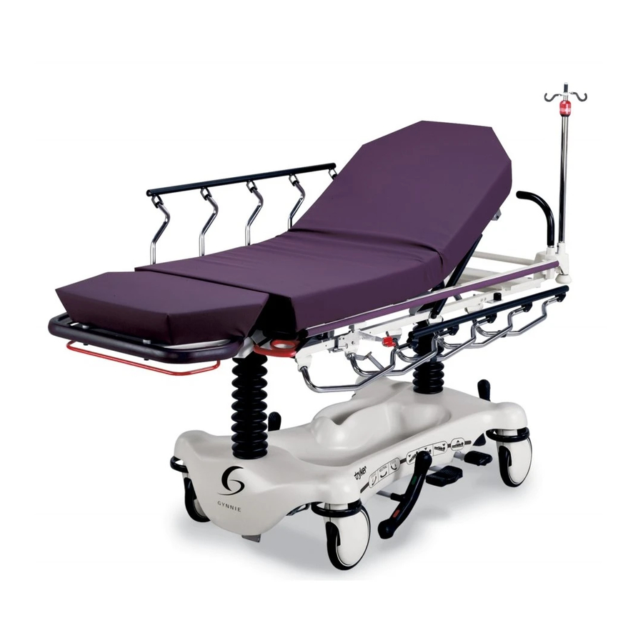 STRYKER GYNNIE OB/GYN STRETCHER OPERATION MANUAL Pdf Download ManualsLib