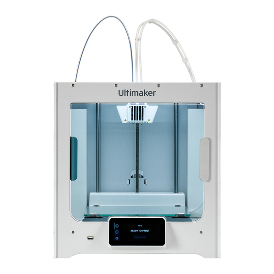 ULTIMAKER S3 INSTALLATION AND USER MANUAL Pdf Download | ManualsLib