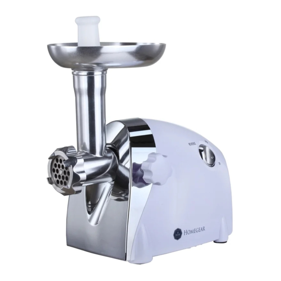 Homegear HBHG-0200 Quick Start Manual