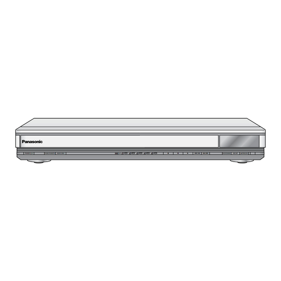 Panasonic DVD-F85S Operating Instructions Manual