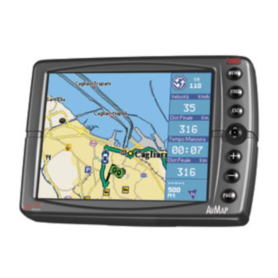 AvMap Geosat 4 DRIVE Quick Start Manual