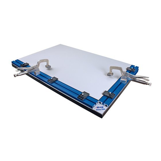 Kreg Klamp Table KKS1000 Instructions