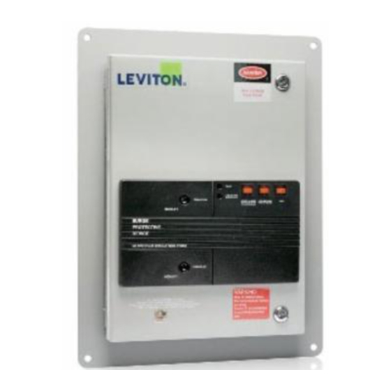 Leviton 52000 Series Installation Instructions Manual