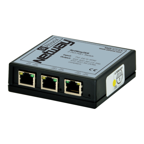 Netway NetWay2ES Series Installation Manual