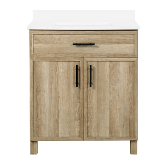 Style selections SUNBURY 30NO COMBO Installation Manual