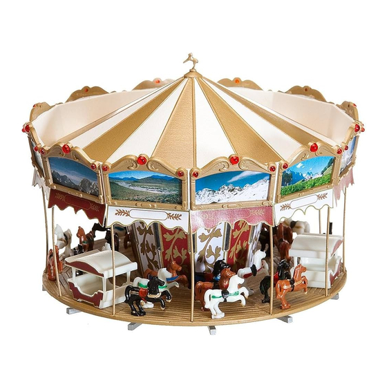 Faller CHILDREN'S MERRY-GO-ROUND 140316 Assembly Instructions Manual