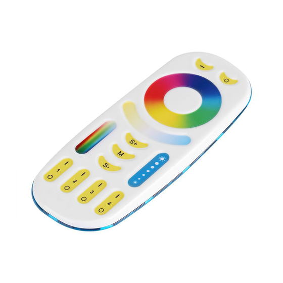 Mi-Light 4-Zone RGB+CCT Remote Controller Manual