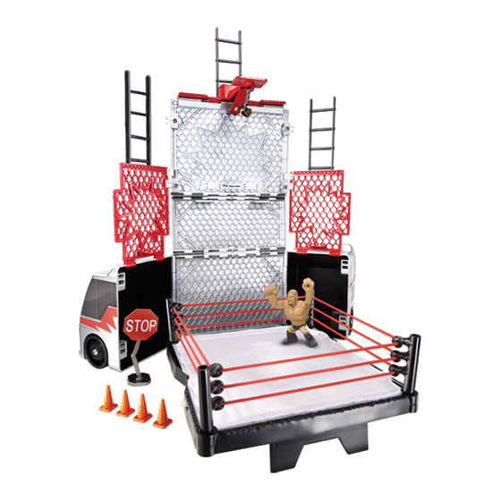 Mattel WWE Rumblers Rampage Transforming Tour Bus Instructions