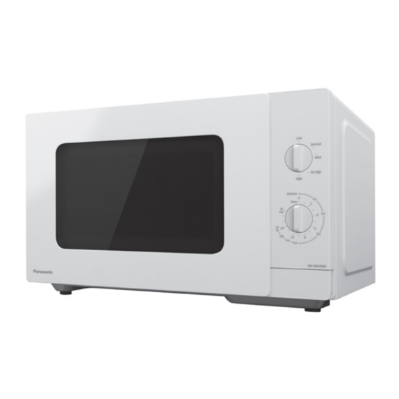 PANASONIC NN-SM33NW OPERATING INSTRUCTIONS MANUAL Pdf Download | ManualsLib