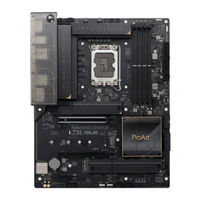 Asus ProArt B760-CREATOR Quick Start Manual