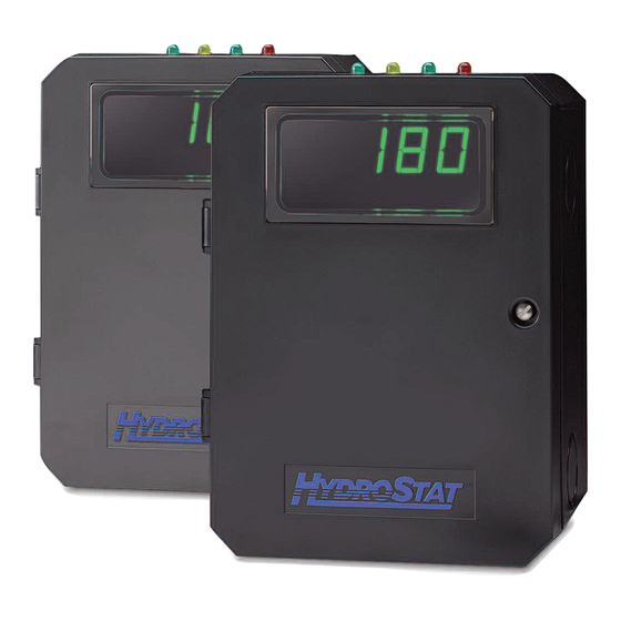 Hydrolevel Company HydroStat 3100 Manuals