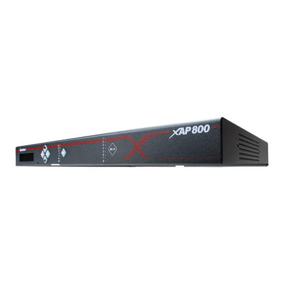 ClearOne XAP 80 Installation & Operation Manual