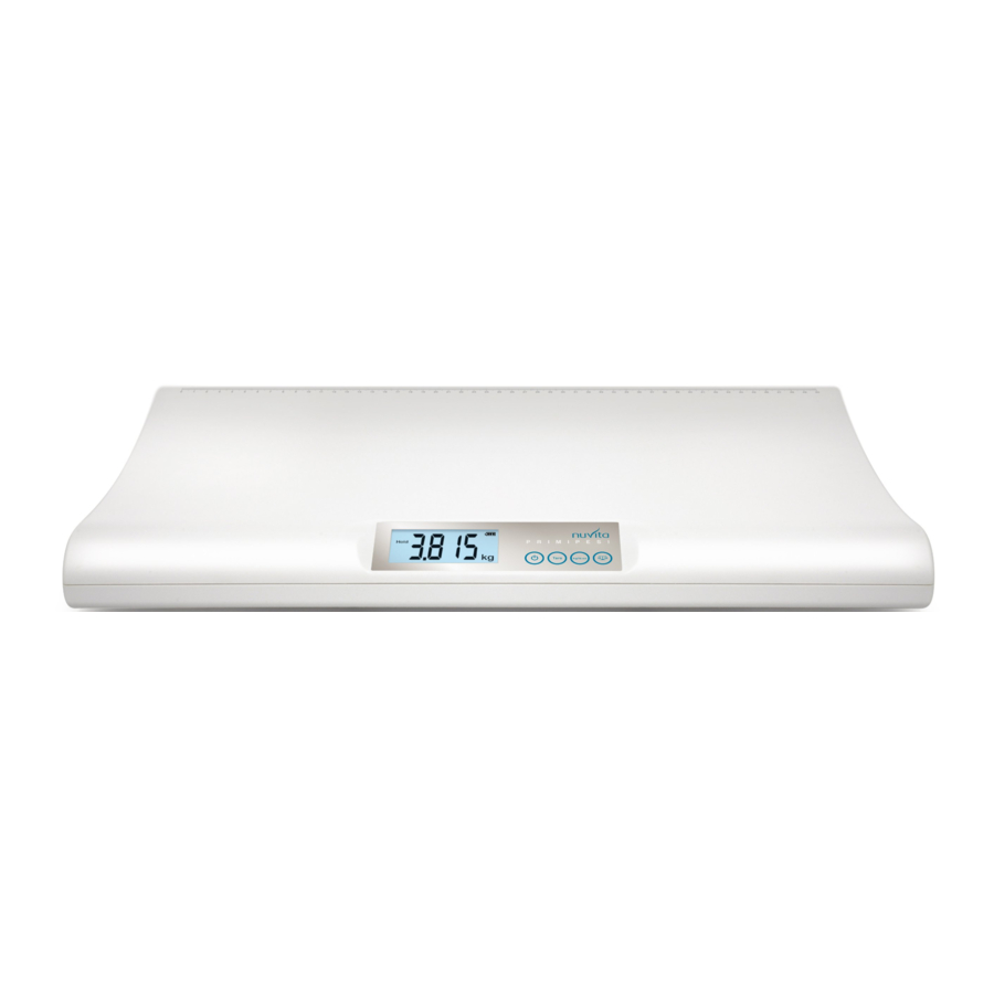 NuVita 1300 - Digital Baby Scale Manual